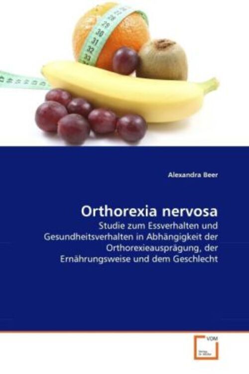 Thumbnail - Orthorexia Nervosa Alexandra Beer Taschenbuch Deutsch Vdm Verlag Dr.
