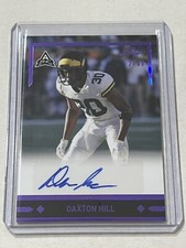 2021 Leaf Memories DAXTON HILL PURPLE RC SP Auto /30 BENGALS Michigan 1st Pick!