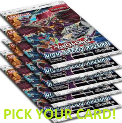 Yugioh! ~ HSRD ~ High-Speed Riders ~ Pick Your Card! - Complete Your Deck!