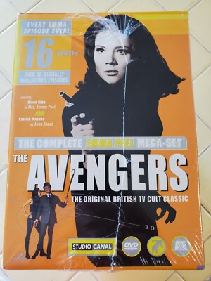 The Avengers 16-Disc DVD Set -- Complete Emma Peel Mega Set  