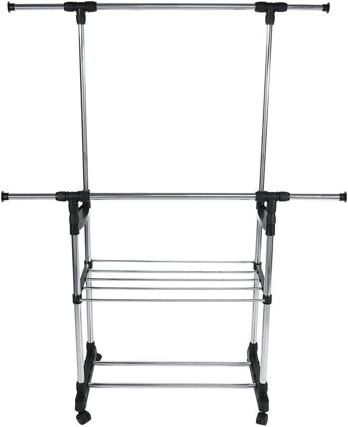 Appendiabiti da Terra Doppio 155x80x42mm - Design Salvaspazio 69063