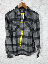 Orvis Men  s Flannel Shirt sz S Plaid Heavyweight Button Down NEW G295