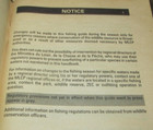 1993-94 Quebec Canada Fishing Laws License Info. Fish Main Regulations Booklet — photo 3