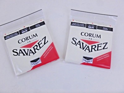 2 SETs * Savarez 500PR Rectified Trebles Corum Basses Standard Tension Strings