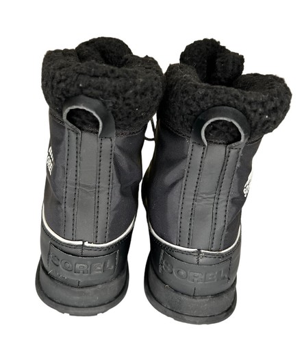 SOREL Explorer Carnival Boots Black/Sea Salt Women’s Size 10 - Picture 5 of 10