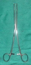 Jarit 105-226 Surgical Rochester-Ochsner Forceps  Curved 10"-
