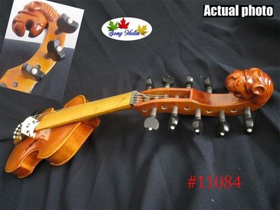 SONG Brand Maestro 5×5 strings carved neck viola d'Amore of 4/4 violin #11084