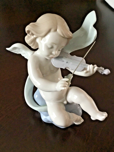 Rare Retired Lladro Angelic Music #6838 issued 2002 - Picture 5 of 5