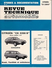 Revue technique Citroen CX