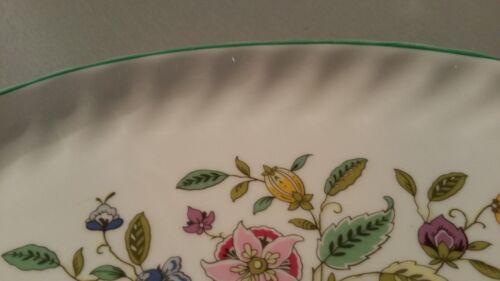 Minton Haddon Hall kleines ovales Blumen Tablett Schale Bone China England John Wadsworth - Bild 3 von 7
