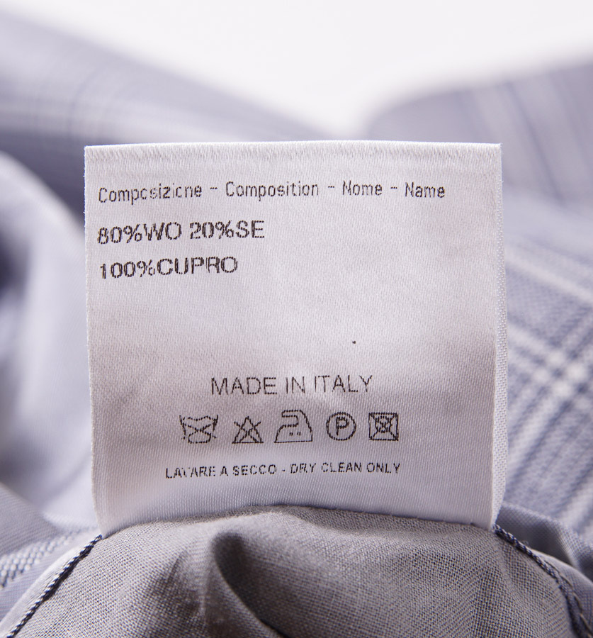 Neuf et avec Étiquettes Brioni Bleu et Neuf Blanc Carreau Wool-Silk Manteau Sport 40 R 3cee46 Neuf et avec Étiquettes Brioni Bleu et Neuf Blanc Carreau Wool-Silk Manteau Sport 40 R 3cee46