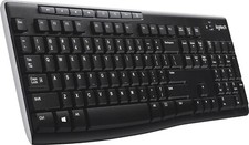 Logitech K270 Wireless Keyboard Windows/MAC Full Number Pad - NO USB RECEIVER