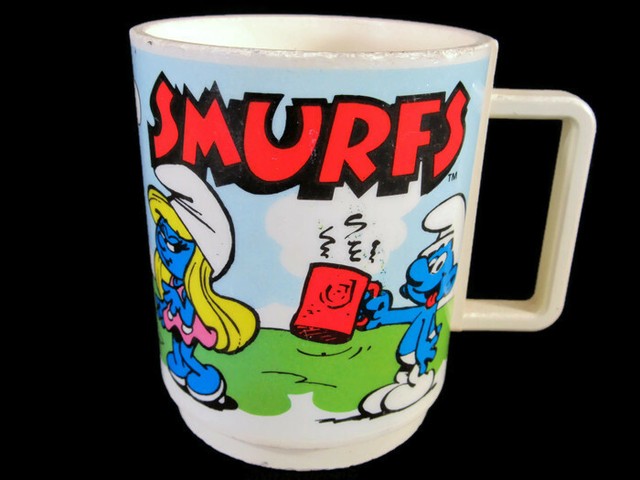 childrens plastic mugs with handle