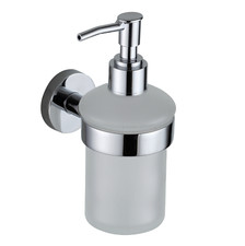 Seifenspender Wandmontage ohne Bohren Glas Flüssigseifenspender Lotionspender