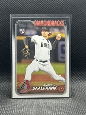 2024 Topps Series 2 #406 ANDREW SAALFRANK RC Arizona Diamondbacks