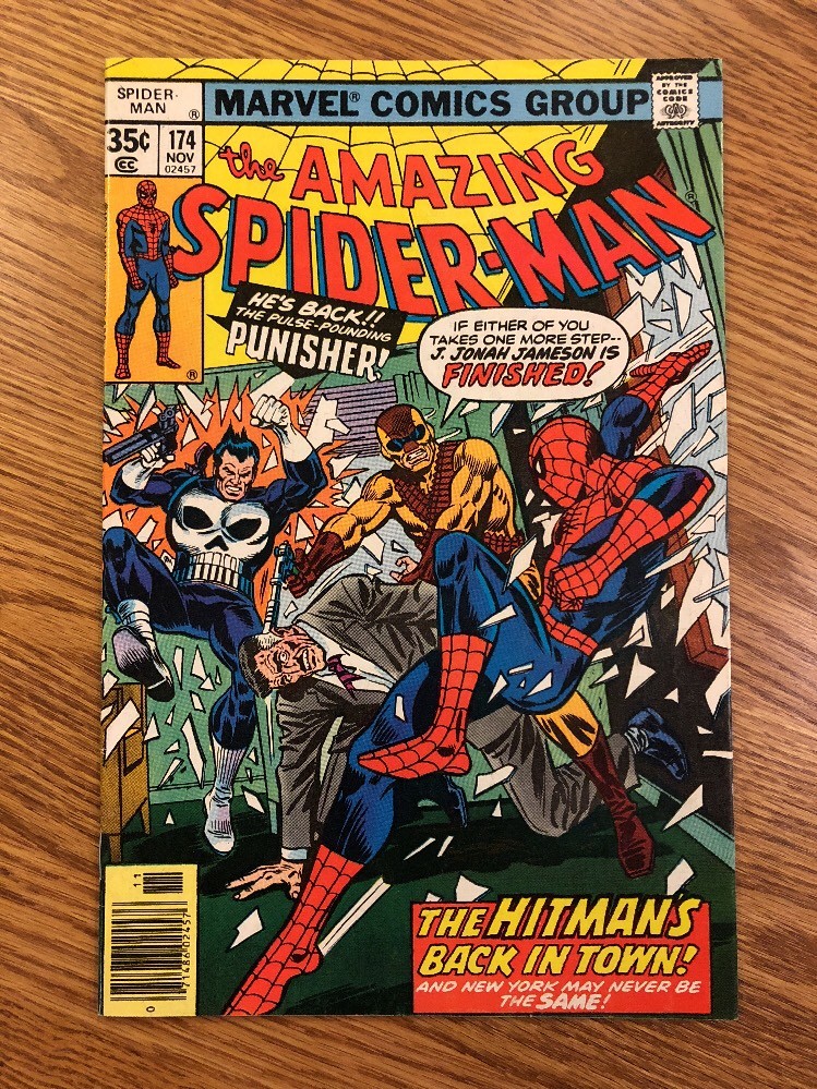 Amazing Spider-Man 174 Marvel 1977 Punisher Hulk Daredevil