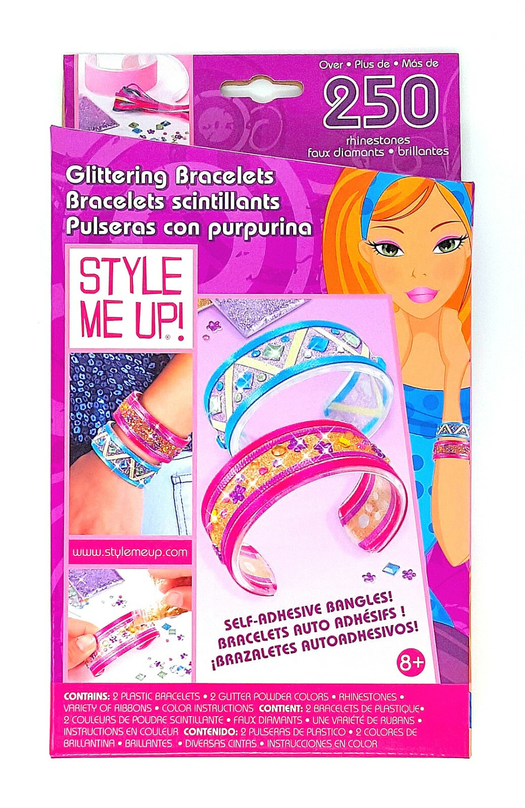 Aquastone Group S553 Crystal Glittering Bracelets Kit (628845005532)
