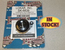 Lokar Sk-6839 - 3-speed Automatic Trans Mushroom Knob - Black