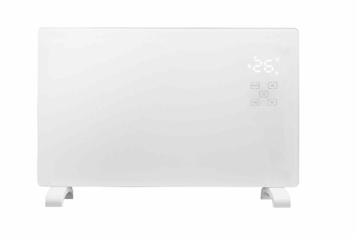 WIFI App Control 2000W White Glass Electric Radiator / Wall Smart Panel  Heater 5060480780415 | eBay
