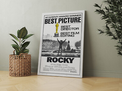 Rocky I - Vintage Retro Film 1976 - Leinwand - gerahmt oder Poster vorhanden