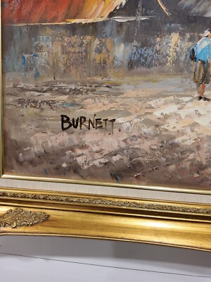 burnett oil painting | eBay