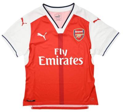 Puma 2016-17 ARSENAL LONDON SHIRT TRIKOT WOMENS L