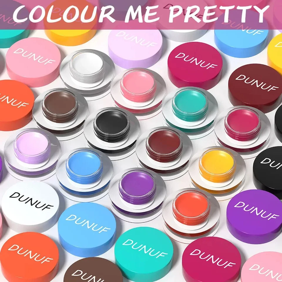 6Color/Set Technicolour Eyebrow Palette Neon Face Paint Colored Makeup Brows - Image 4 of 4