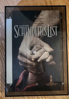 Schindler's List DVD Collector's Gift Set - Special Plexiglass Design - Sealed