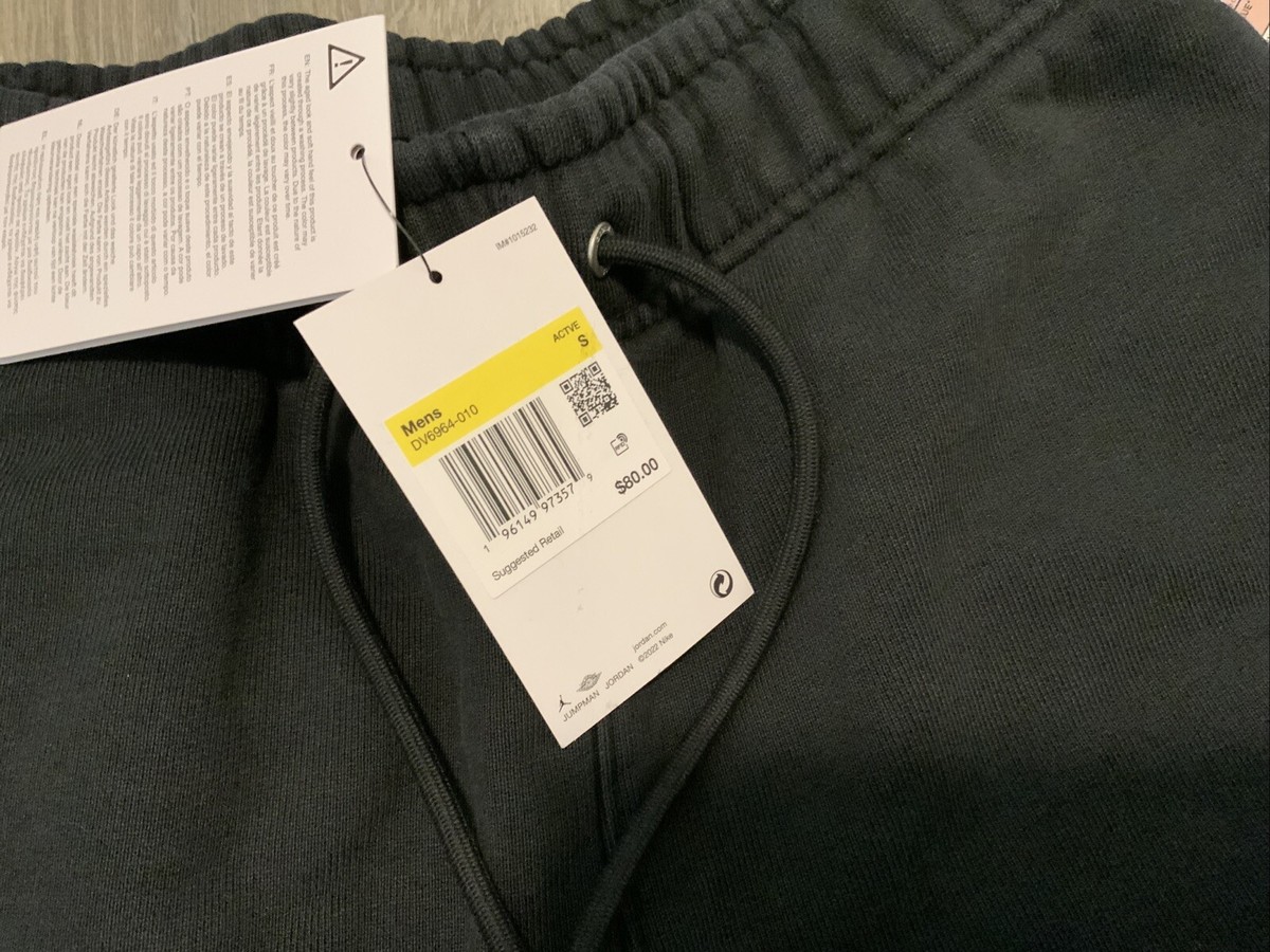 Jordan x Two 18 Mens S NikeLab Premium Shorts Black Coconut