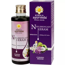 Kerala Ayurveda Neelibringadi Keram 200ml 100 Natural Hair Growth Oil