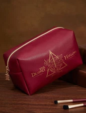 Harry Potter Deathly Hallows Makeup Bag Large New Select Your Color