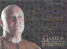 Game of Thrones Valyrian Steel Autograph Card Conleth Hill