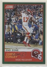 2019 Score End Zone /6 Chris Conley #10 0t2