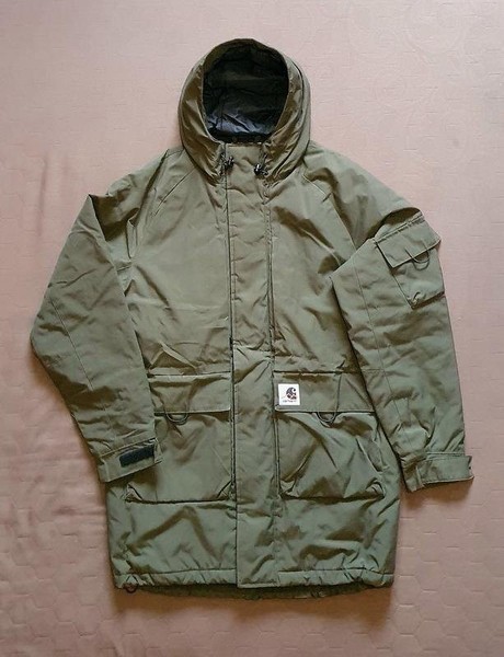 Men Carhartt Bode Parka Khaki Polyester 36 / S /