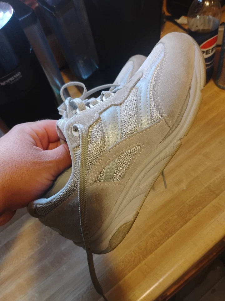 SAS Tour Mesh Lace Up Comfort Tennis Shoes Gray Suede Women’s Sz 6.5 W Good Cond - Image 3 of 4