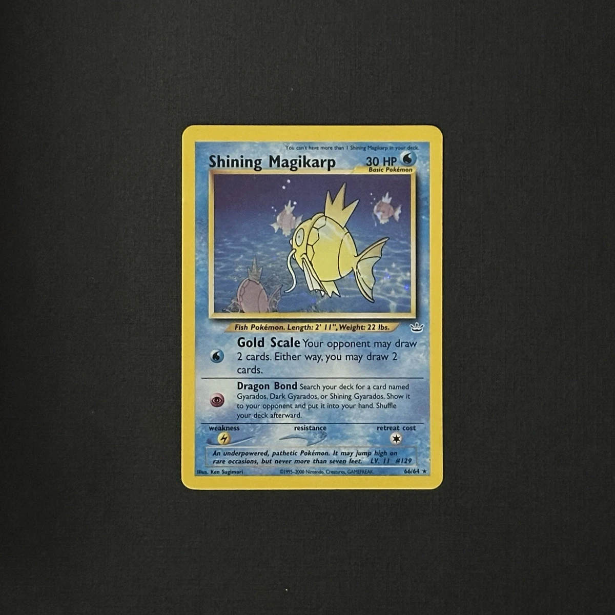 Shining Magikarp Pokémon TCG Cards for sale | eBay