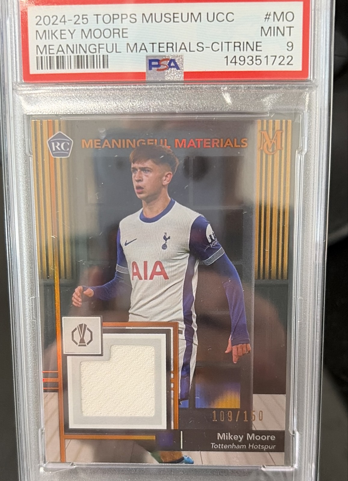 2024-25 Topps Museum Collection Uefa Club Competitions - Meaningful Material...