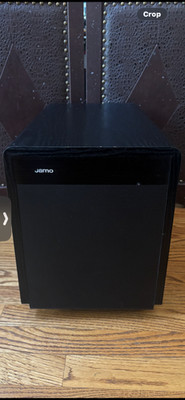 Jamo Sub 250 Powered Subwoofer, 120V, 50/60Hz, 1.6A In Black - Parts/Repair