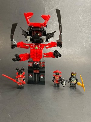 LEGO Giant Stone Warrior Figure from Ninjago Legacy 70669 & 3 Minifigures Lot
