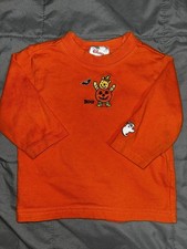 90s Vintage Disney Winnie The Pooh Embroidered Halloween Long Sleeve Shirt 6m