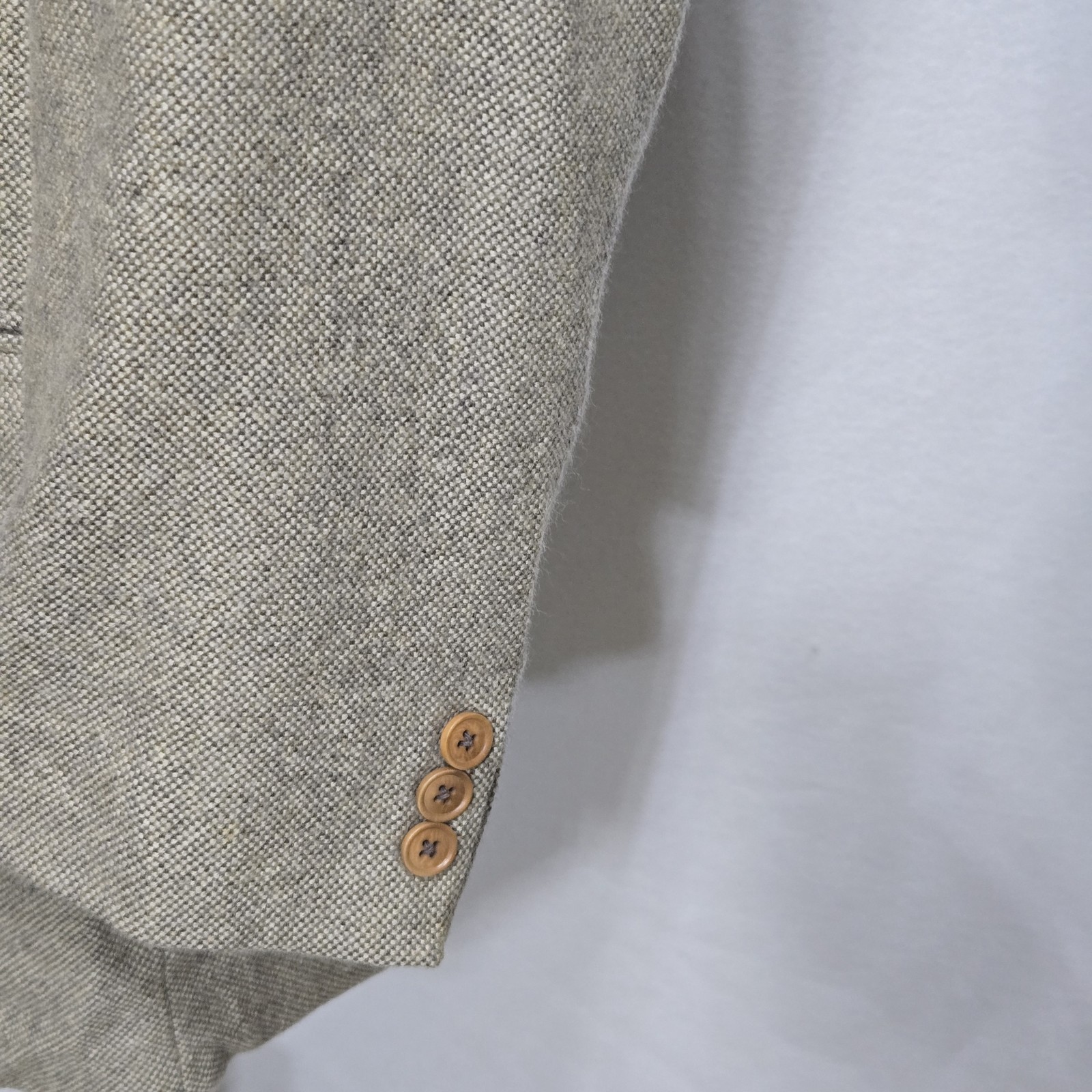 Hugo Boss Blazer Mens 42R Gray Wool Sport Coat Single Breasted Classic Jacket thumbnail 11