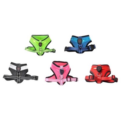 Adjustable Pet Chest Harness LED Dog Vest Pet Outdoor Walking Tool Anti Escape