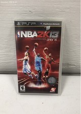 NBA 2K13 - Sony Playstation Portable (2012), GAME CASE & MANUAL
