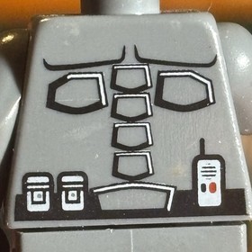 LEGO Space Police Officer 2 With Air Tank Minifigure 5970