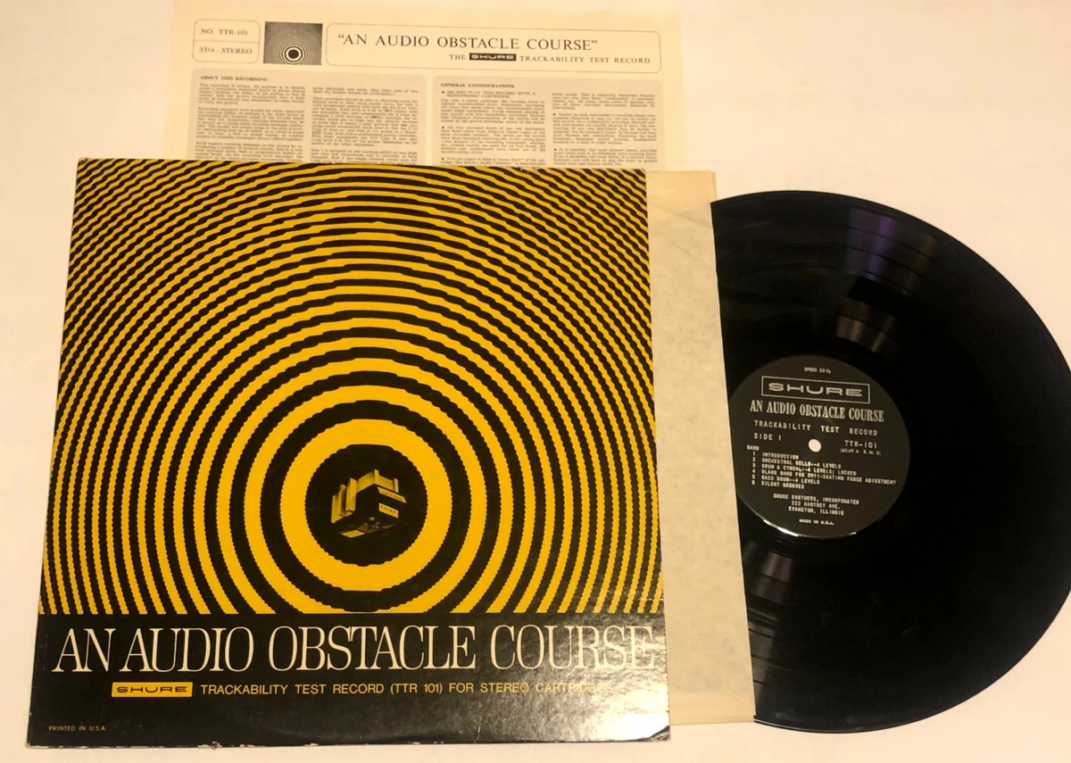 シュアー　SHURE トラッカビリティ・テストレコード Shure Test Record for sale | eBay