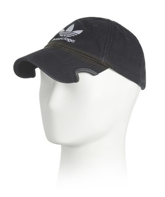 Balenciaga Adidas Trefoil Logo Hat - Size Small - Black | eBay