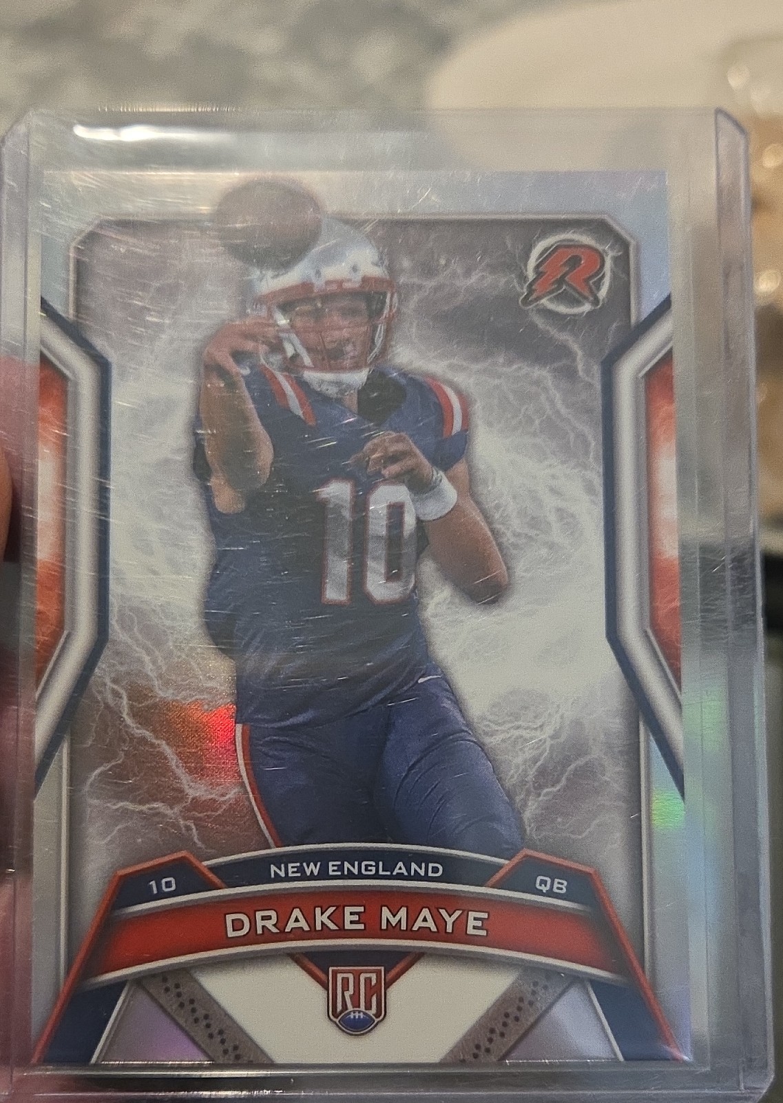 2024 Topps Resurgence - Rookies Drake Maye #164 Refractor (RC) PATRIOTS