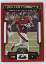 2023 Score Red Leonard Fournette #65 19gz