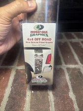 NEW MOSSY OAK GRAPHICS 4 x 4 OFF ROAD REAR QUARTER PANEL GRAPHIC 2 - 12" x 44"