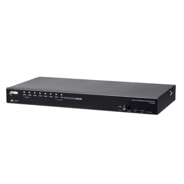 Aten Nero Switch Kvm, Dp, Switch Kvm, - Immagine 2